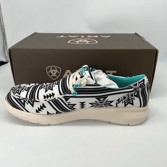 Ariat Women's Hilo Stark Southwest Slip On Shoes Style 10050929 Size 10B NIB - Picture 7 of 11